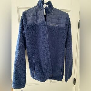 Vineyard Vines Navy Sherpa Jacket